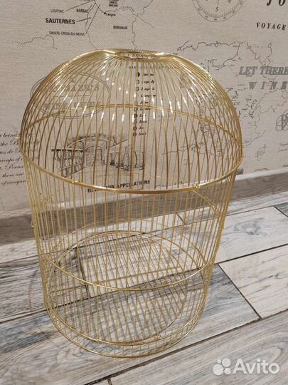 Клетка для птицы без поддона в идеале