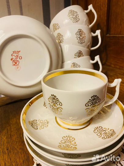Чайные пары Сервиз СССР Посуда