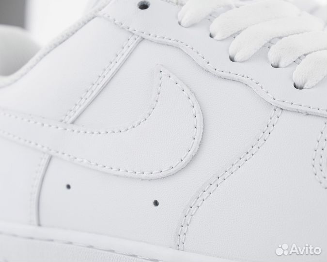 Мужские Кроссовки Nike Air Force 1 Low White ’07 (5900-2) аа (41)
