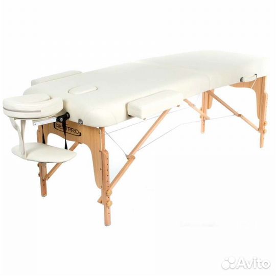 Складной массажный стол restpro VIP 2 Cream