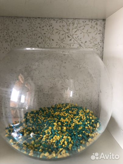 Аквариум с декором