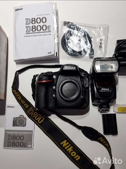 Зеркальный фотоаппарат Nikon D800