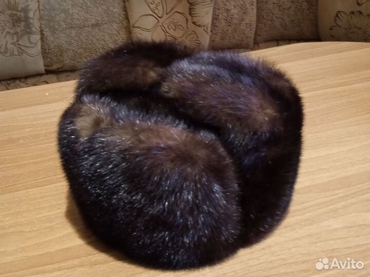 Шапка норковая 57 размер