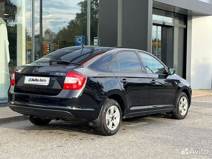 Skoda Rapid 1.6 МТ, 2016, 236 000 км