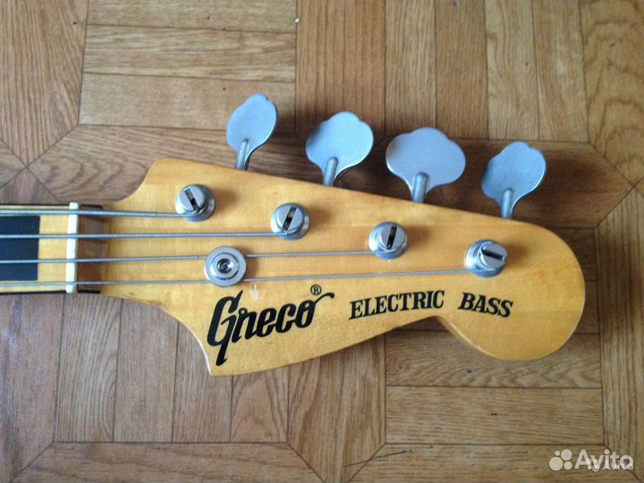 1975 Gneco Jazz Bass JB 75 Япония Клен накладка