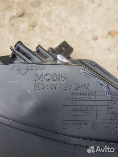 Правая фара на кия спортейдже4 ксенон