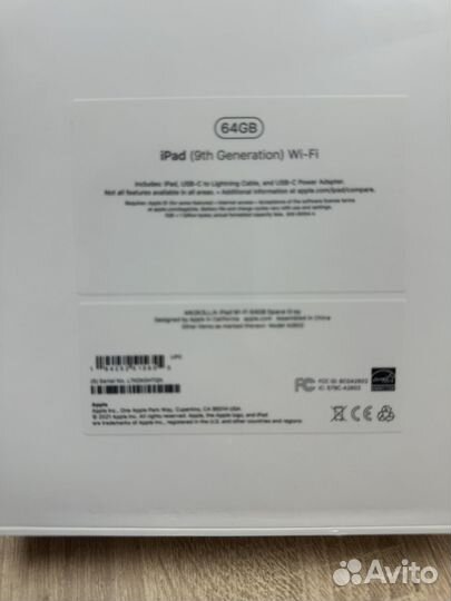 iPad 9 поколения 2021 64 gb