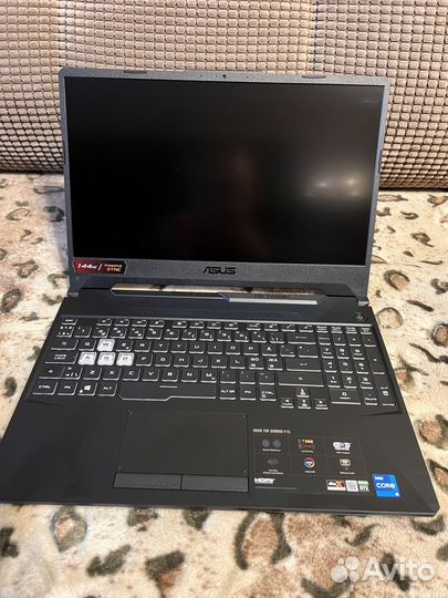 Игровой ноутбук asus TUF Gaming F15 FX506H-HN183T