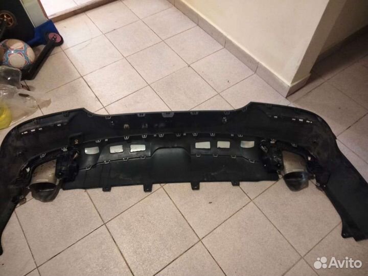 Нижняя часть бампера Мерседес