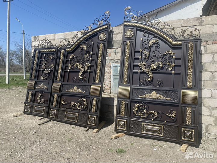 Кованые ворота