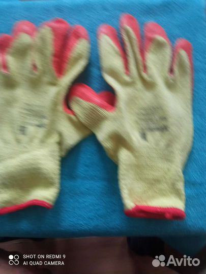 Перчатки рабочие, защитные