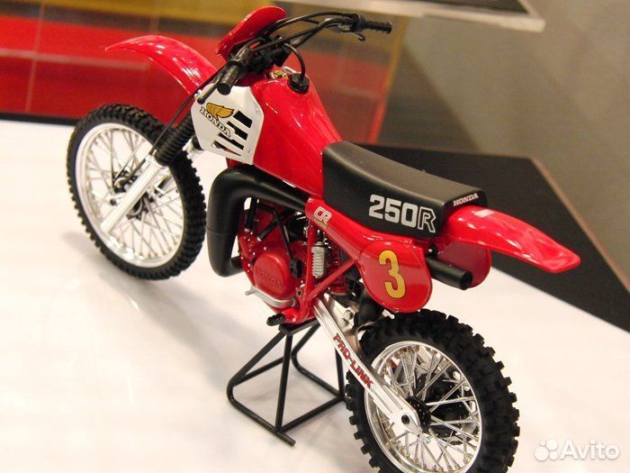 Honda CR250R Motocrosser, Tamiya, 14011, 1/12