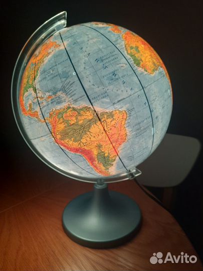 Глобус с подсветкой