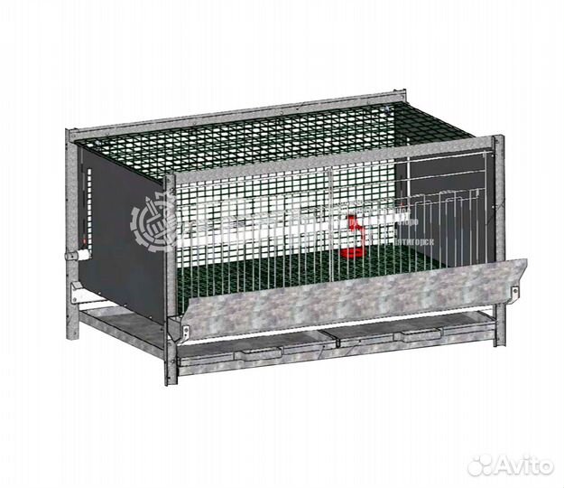 Фермерский блок клеток бб-1 для бройлеров