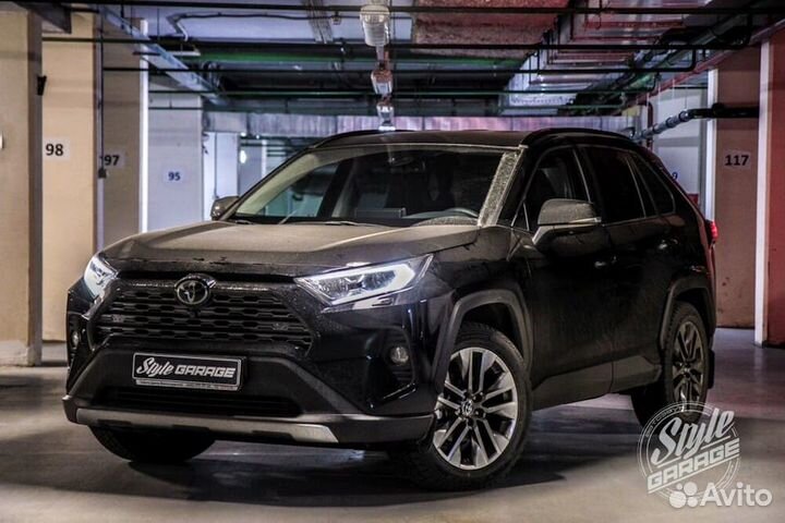 Лобовoe стеклo Toyota RAV 4 CA40 Установка