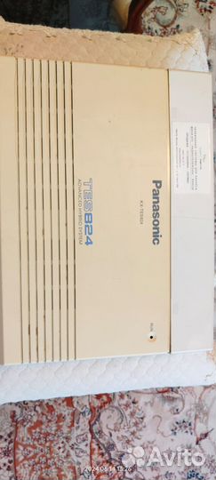 Мини атс panasonic kx tem824 с телефоном KX-T7630R