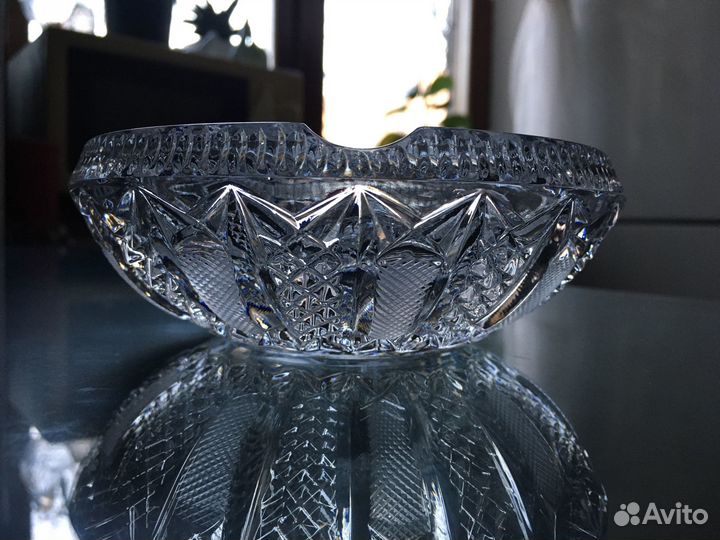 Пепельницы хрустальные Югославия,Чехия, СССР