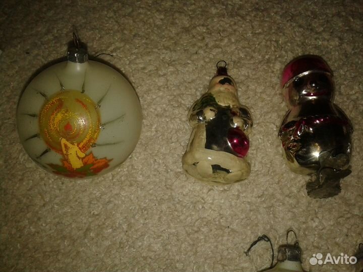 Елочные игрушки СССР