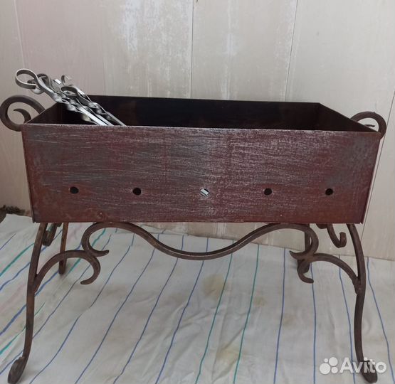 Мангал кованый