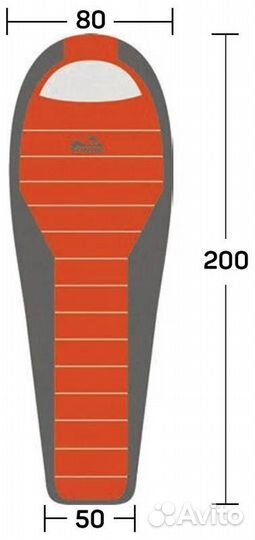 Мешок спальный Tramp Fjord T-loft Compact