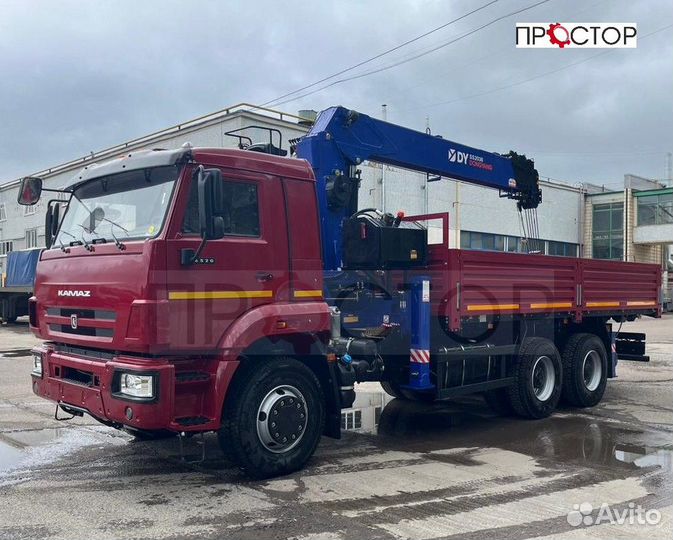 КамАЗ 6520 с КМУ, 2023