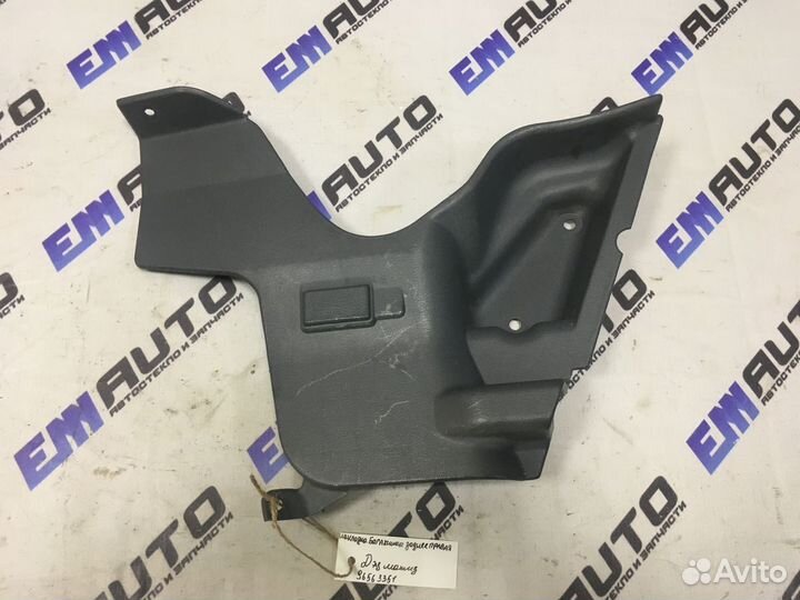 Накладка багажника задняя правая Дэу Матиз