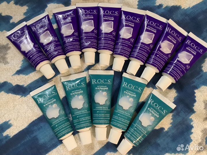 Зубная паста R.O.C.S и silkamed