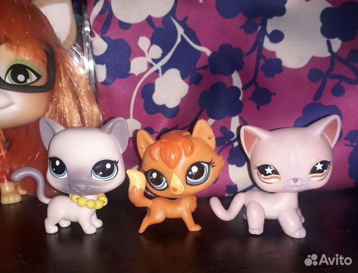 Littlest Pet Shop кошки 9шт