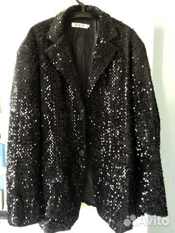 Пиджак из пайеток