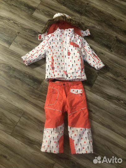 Зимний горнолыжный костюм для девочки