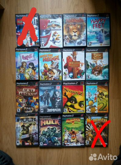 Игры на PlayStation 2 пс-2 PS-2