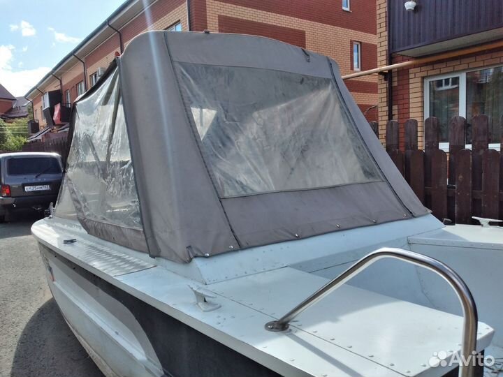 Тент для лодки амур+стекло+квинтет