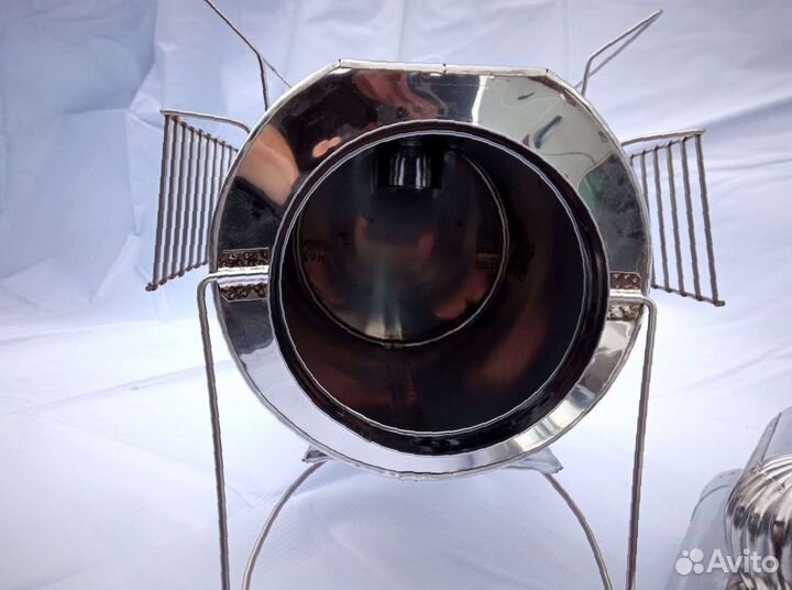 Печь туристическая Кабанчик на 15 л. с решетками