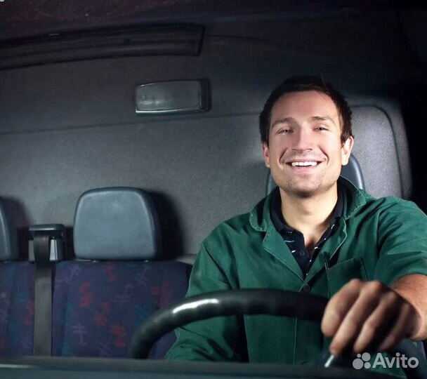 Водитель на газель