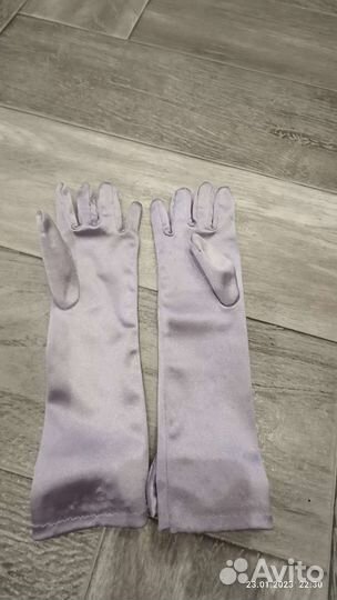 Перчатки для девочки на выпускной