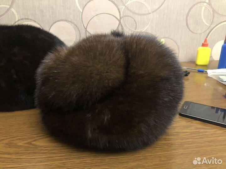 Шапки норковые женские