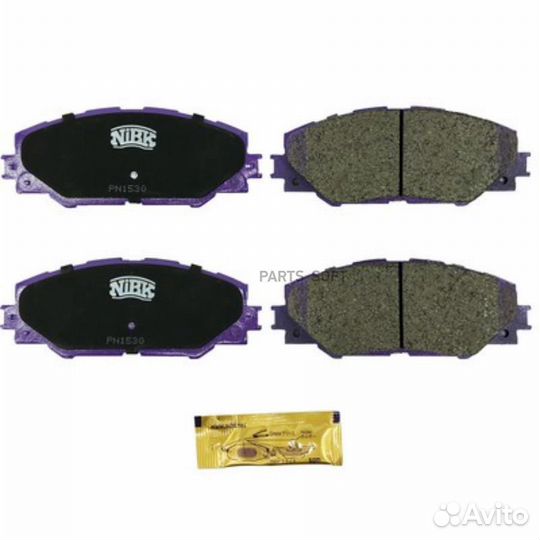 Колодки пер. toyota RAV4 05 nibk PN1530