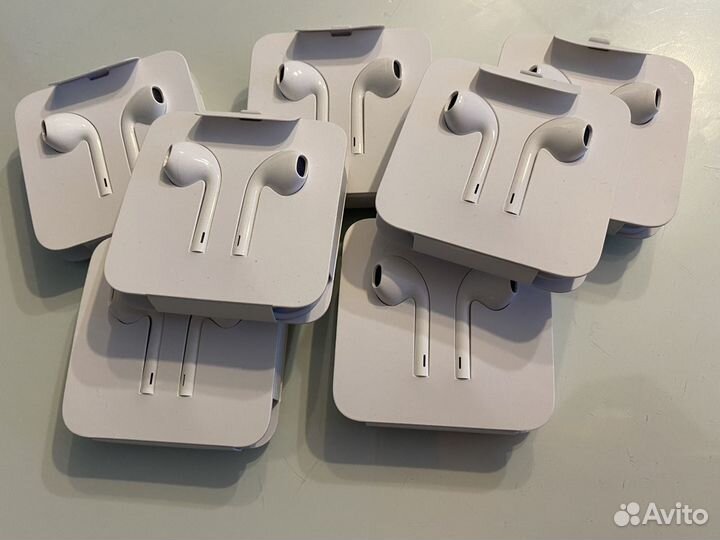 Новые наушники apple earpods lightning оригинал