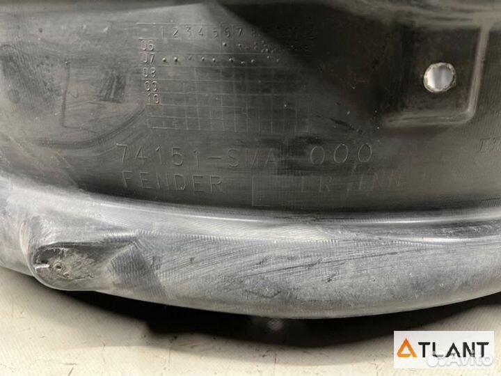 Подкрылок передний левый honda stream