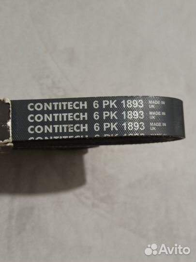 ContiTech 6PK1893 Ремень поликлиновой