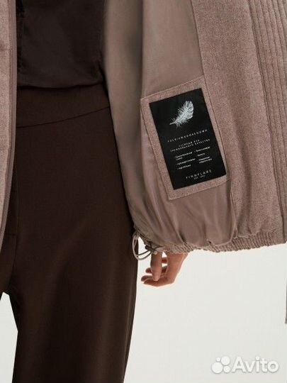 Пуховик из шерсти Finn-flare