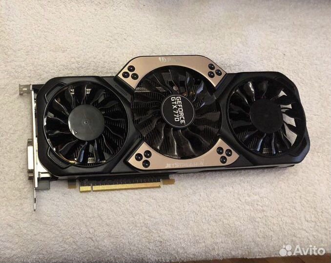 Видеокарта Palit jetstream GTX 770 2gb