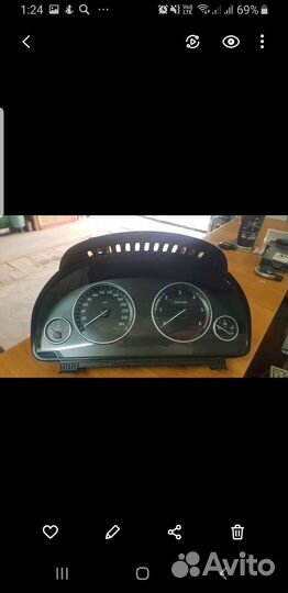 Панель приборов расширенная