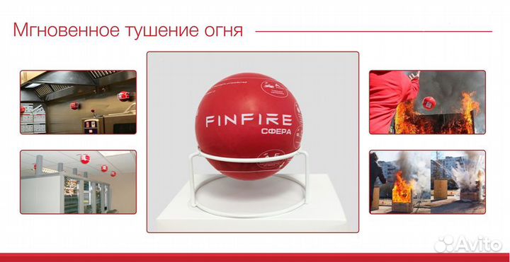 Огнетушитель самосрабатывающий