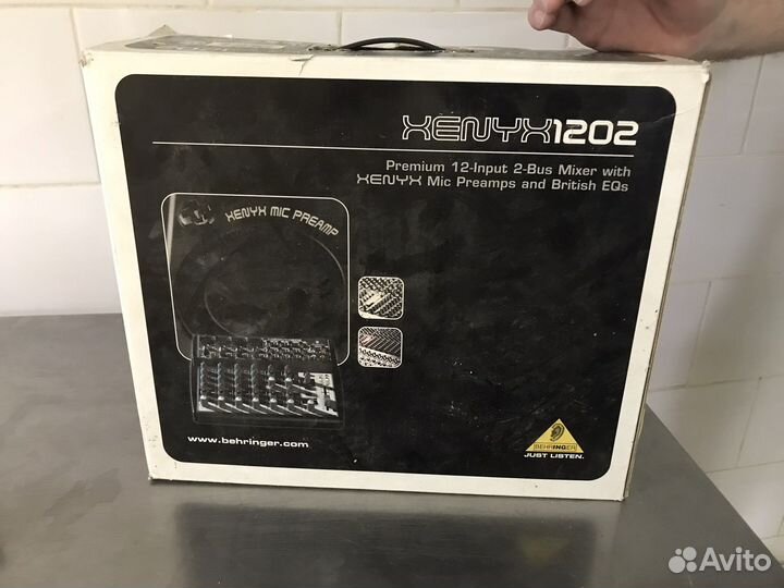 Микшерный пульт behringer xenyx 1202
