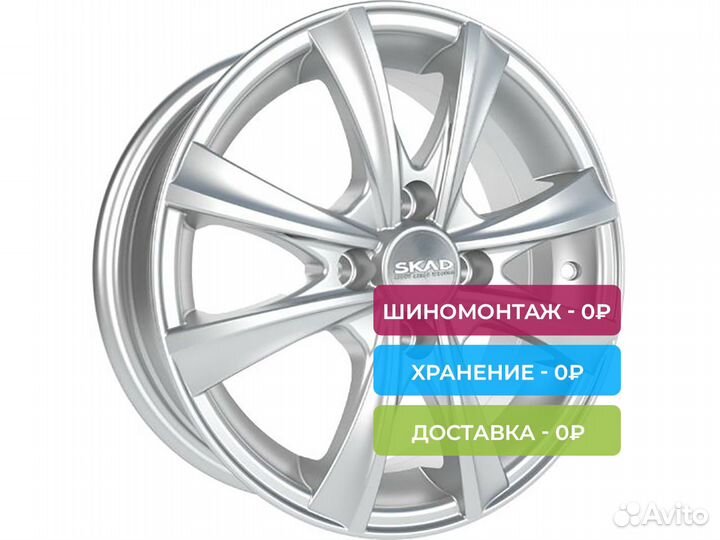 R15 4x100 6J ET48 D54,1 Скад Мальта селена