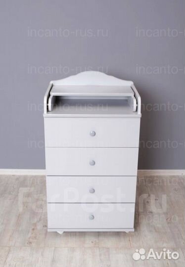 Комод Incanto Agio 600/4 Серый