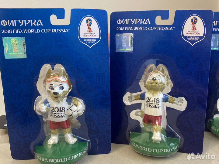 Фигурка Забивака символ чм 2018 по футболу