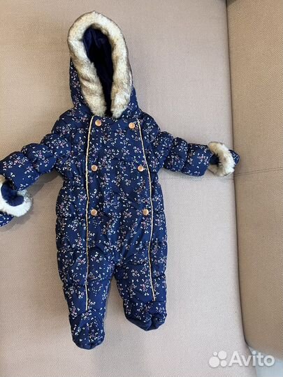 Осенний комбинезон до 3х месяцев