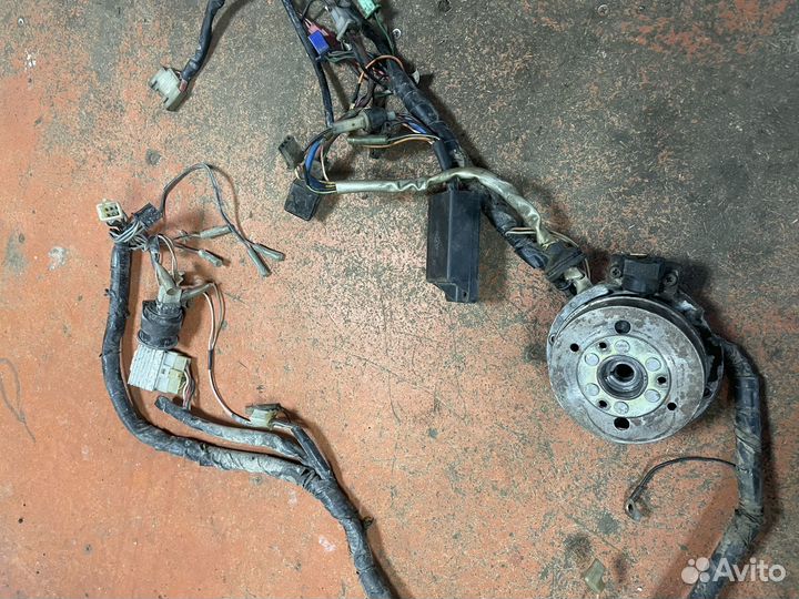 Проводка на yamaha jog